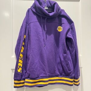 Lakers Hoodie with Yellow Accents